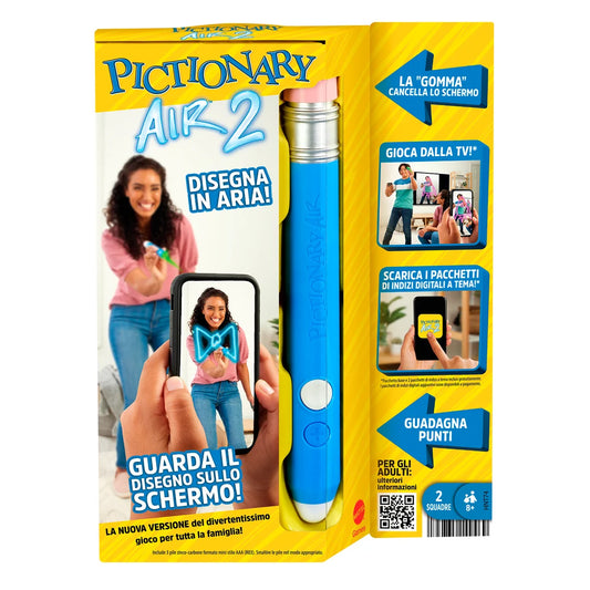 Pictionary Air 2 Gioco di Disegno Interattivo con Penna Luminosa e App 8+ Anni