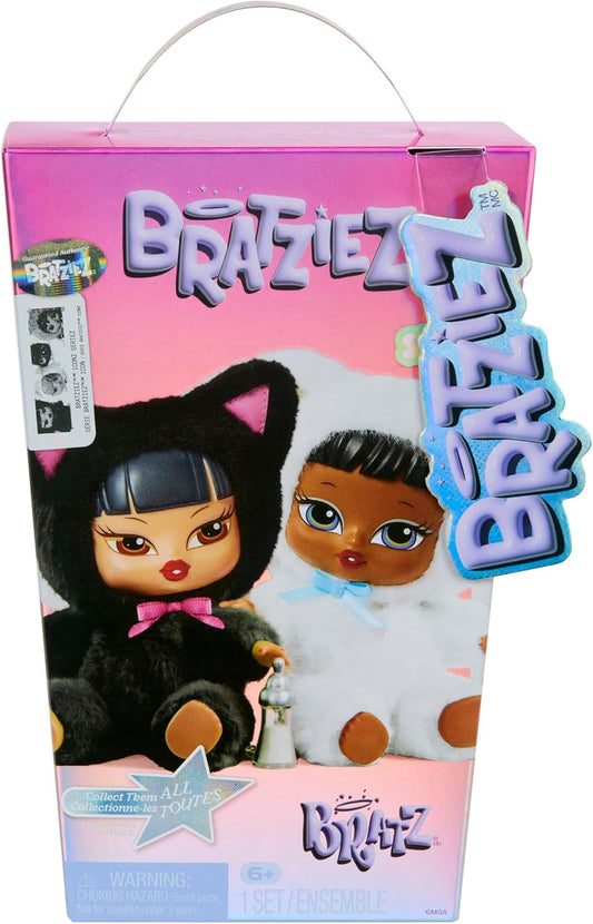 Bratz Bratziez Iconz Series Plush Blind Box - Include 1 figura a sorpresa, con Charm e Accessori, Personaggi da Collezione. Età 6+