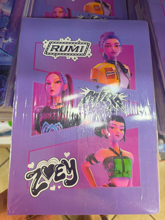 KPOP PACCO 10 QUADERNI MISTI FANTASIE RIGO 1 ELEMENTARE