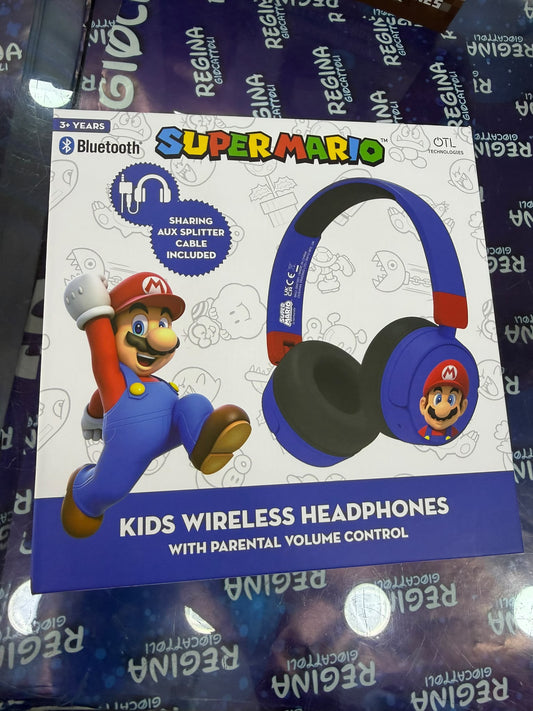 CUFFIE SUPER MARIO WIRELESS
