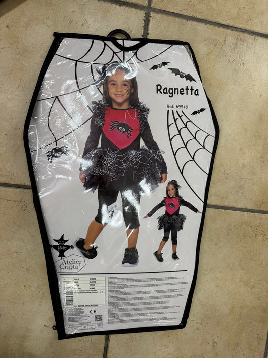 HALLOWEEN RAGNETTA 4 ANNI