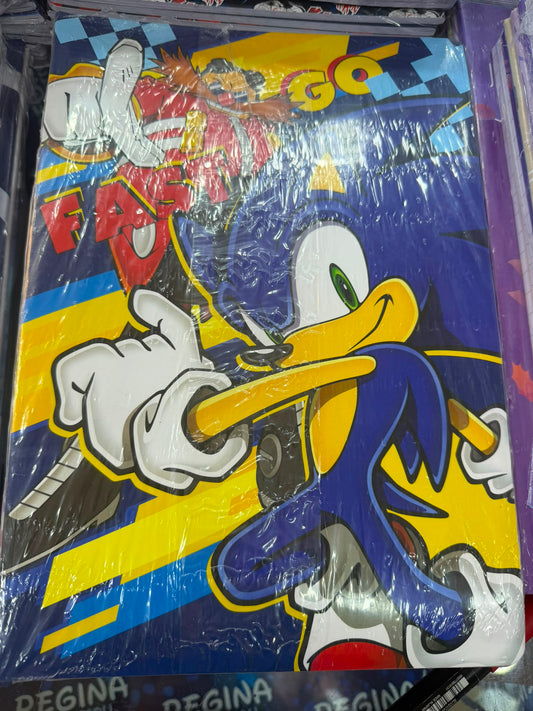 QUADERNO SONIC QUADRETTONE