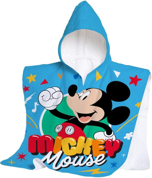 Poncho Mare Maxi da Bambino, 60x60 cm, Asciugamano da Spiaggia o Piscina,