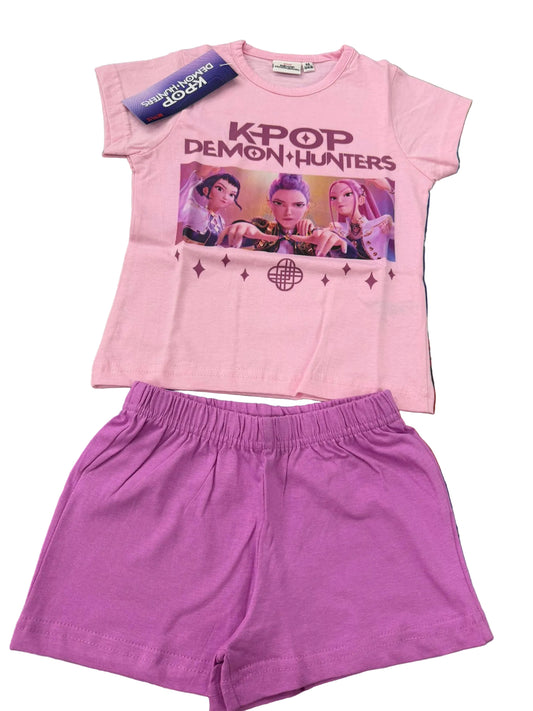 PIGIAMA KPOP 4-10 ANNI HUNTRIX