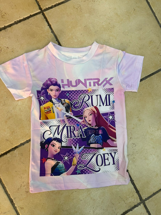 T-SHIRT KPOP MULTICOLOR