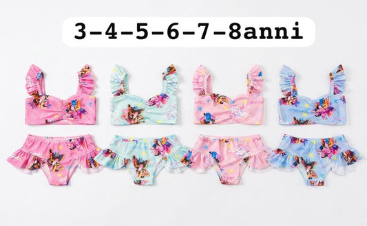 COSTUME MARE KPOP 2 PZ BRALETTE