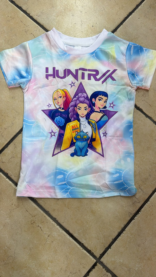 T-SHIRT HUNTRIX SFUMATA
