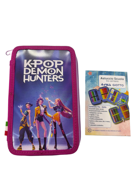 ASTUCCIO 3 ZIP KPOP HUNTRIX
