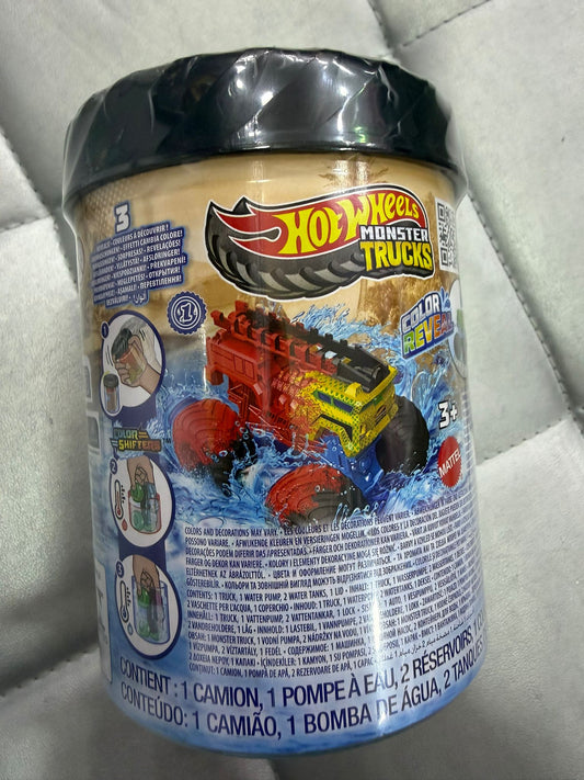 Hot Wheels Monster Trucks Color Reveal – macchinina cambia colore