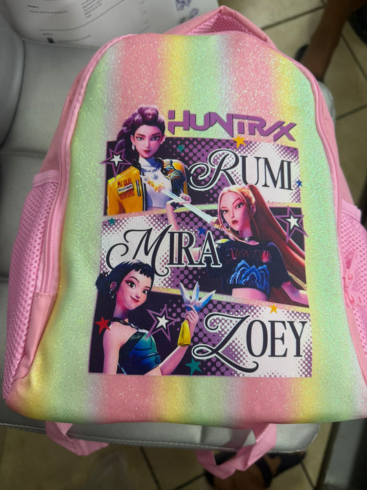 ZAINO ASILO KPOP GLITTER