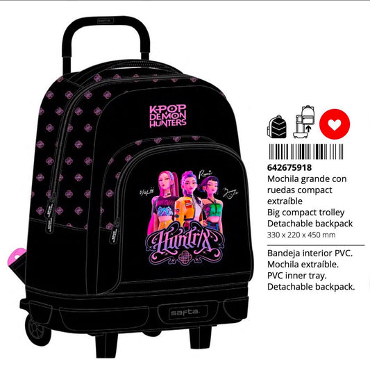 KPOP TROLLEY NERO