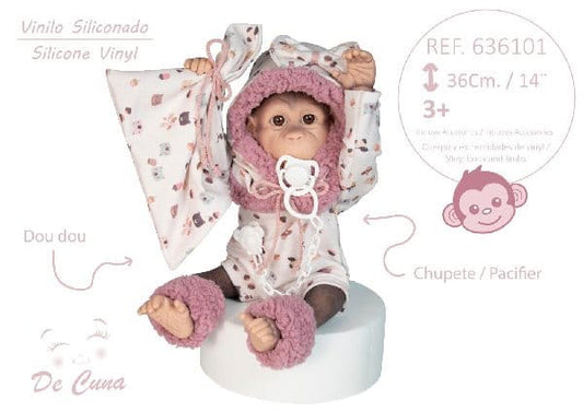 REBORN SCIMMIETTA 36 CM