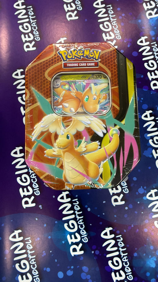 Pokémon tin da collezione megaforz