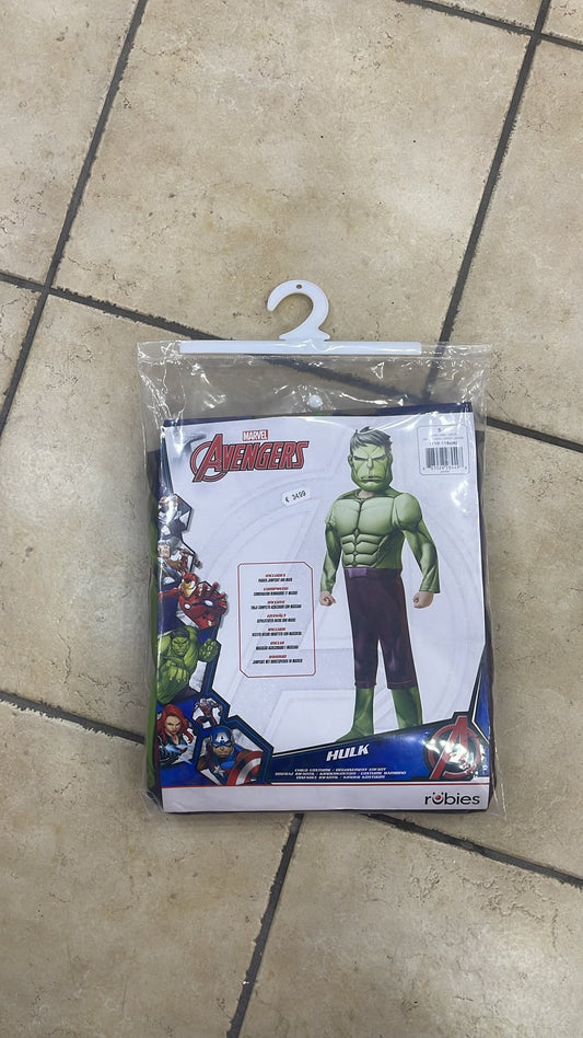 HULK VESTITO 5-6 ANNI