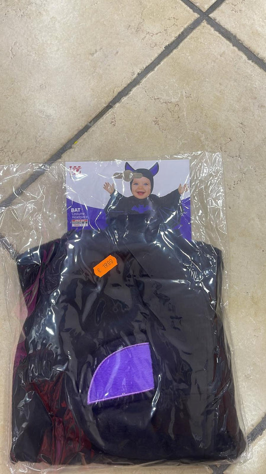 HALLOWEEN PIPISTRELLO  1-2 ANNI