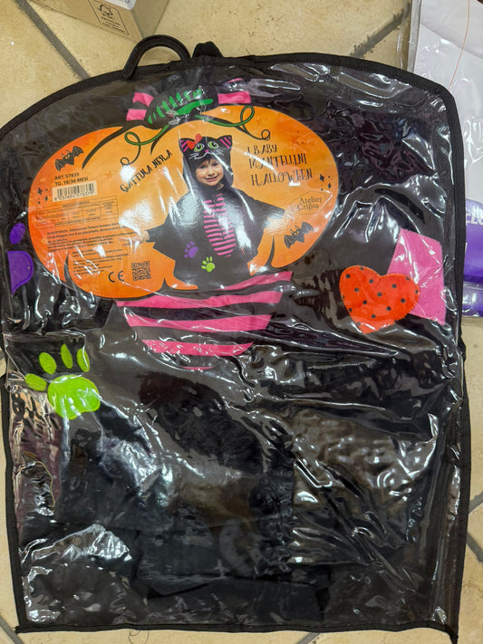 HALLOWEEN  GATTINA NERA 18-36 MESI