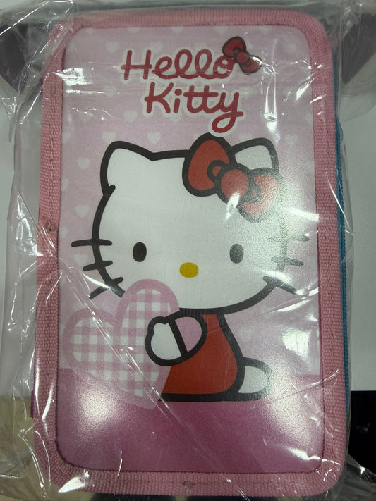 PORTAPASTELLI HELLO KITTY 3 ZIP