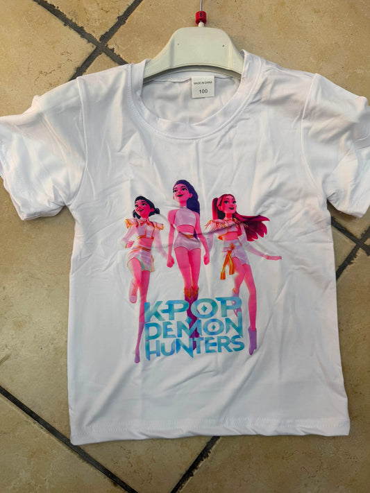 T-SHIRT KPOP STAMPA GOLDEN