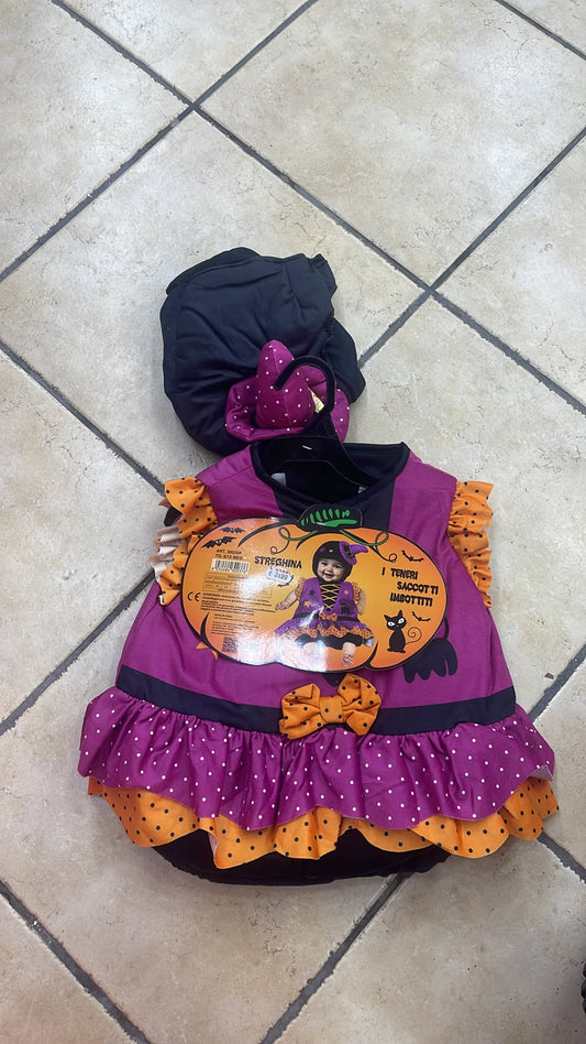 HALLOWEEN STREGHETTA 6-12 MESI