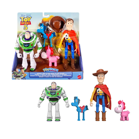 Mattel disney pixar toy story 5 – woody e buzz alla riscossa