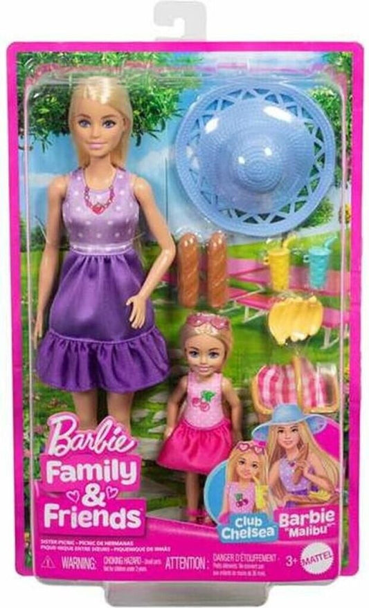 Barbie Family and Friends - Club Chelsea and Barbie Malibu