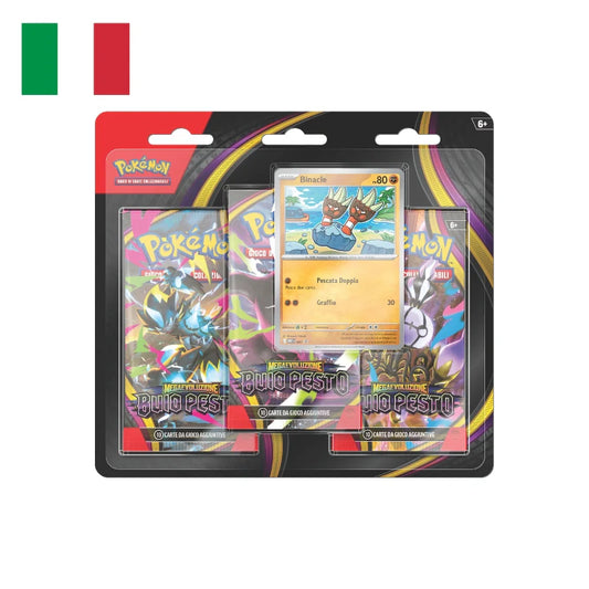 POKEMON MEGAEVOLUZIONE - BUIO PESTO BLISTER 3 BUSTINE (ITA)