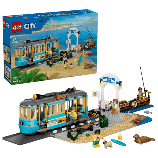 Tram classico della spiaggia
