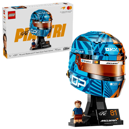 Casco di Oscar Piastri McLaren Mastercard F1® Team