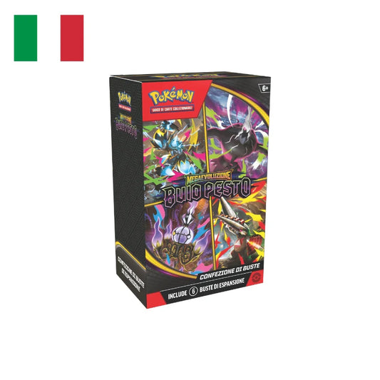 POKEMON MEGAEVOLUZIONE - BUIO PESTO BUNDLE 6 BUSTINE (ITA)