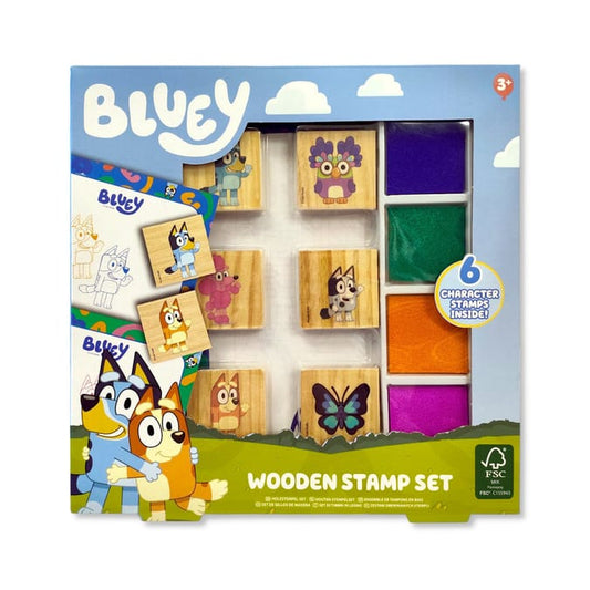 Bluey Wooden Stamper Set