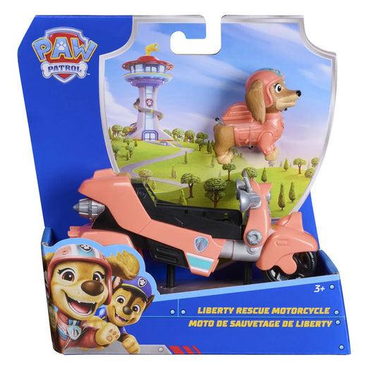 Paw patrol moto salvataggio liberty, 3+