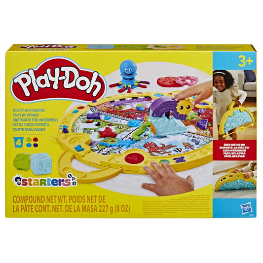 Play-doh – la mia prima valigetta delle attività, con tappetino da gioco portatile
