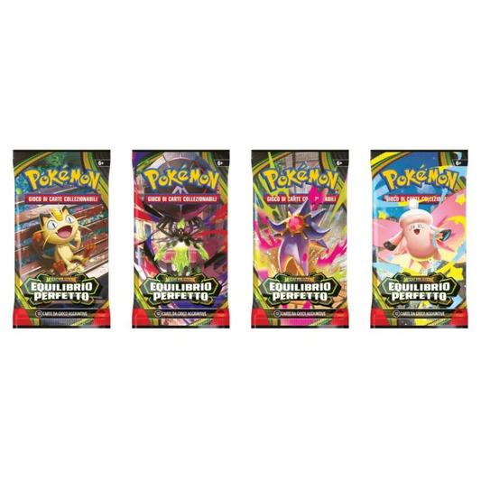 Pokemon M1 Megaevoluzione equilibrio perfetto 1 Bustina 10 carte (IT)