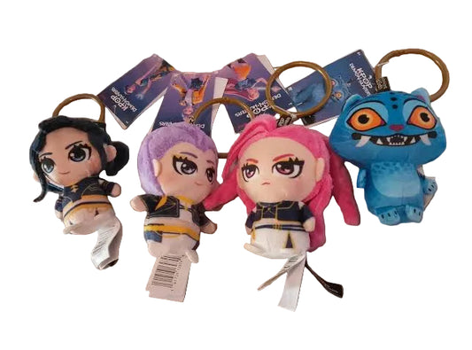 k-pop demon hunters peluche portachiavi 1 PZ