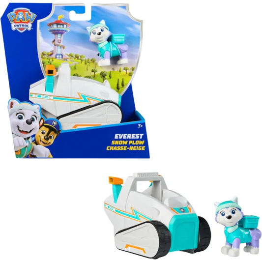 PAW Patrol – Spazzaneve di Everest 2025 con Action Figure Collezionabile, Veicolo Sostenibile 3+ Anni