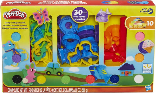 Play Doh Stamp'n Shape Confezione Else Con Formine E Plastilina