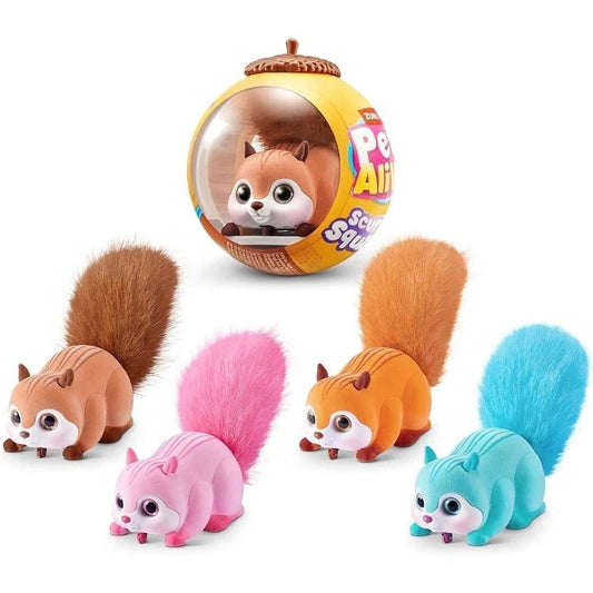 Zuru Pets Alive Scoiattoli Interattivi Colori Assortiti