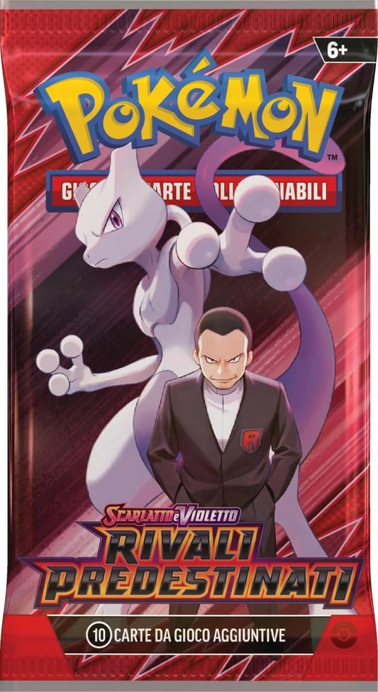 Pokemon Rivali Predestinati Busta Singola ITA Sigillata Originale Sealed Nuova