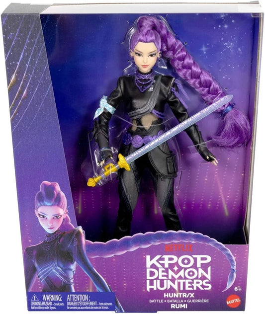 K-Pop Demon Hunters Rumi Deluxe Doll Jrw19 Mattel