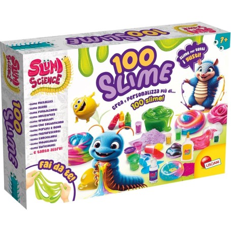 SLUMI SCIENCE CREA E PERSONALIZZA OLTRE 100 SLIME LISCIANI 109982