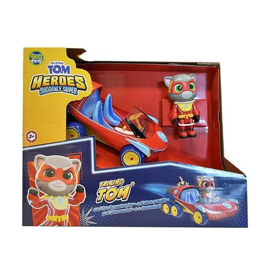Talking Tom Heroes Super Amici Veicoli luci e suoni Tom